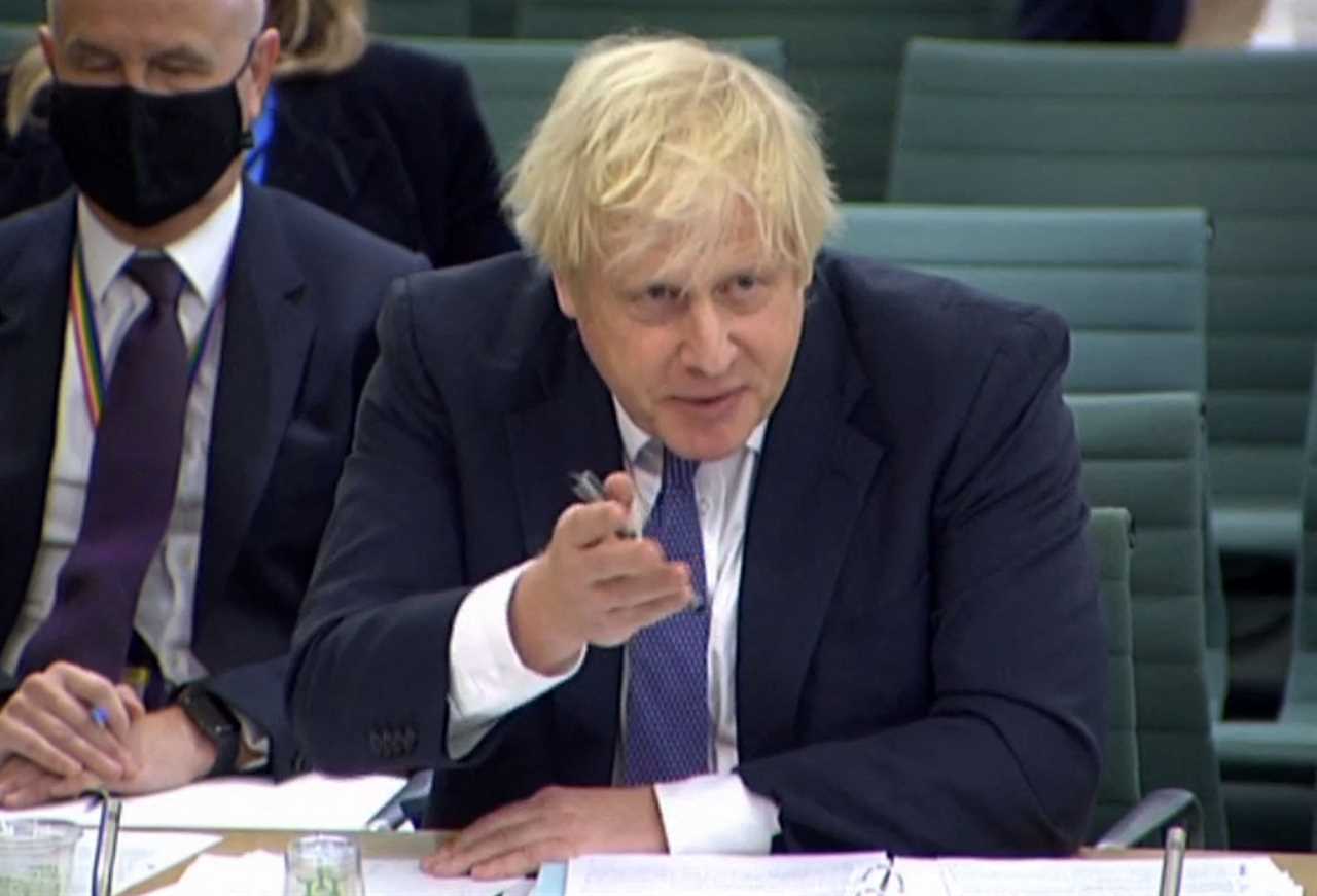 Boris Johnson apologises for sleaze row during grilling from MPs including Tory accusing father Stanley of groping