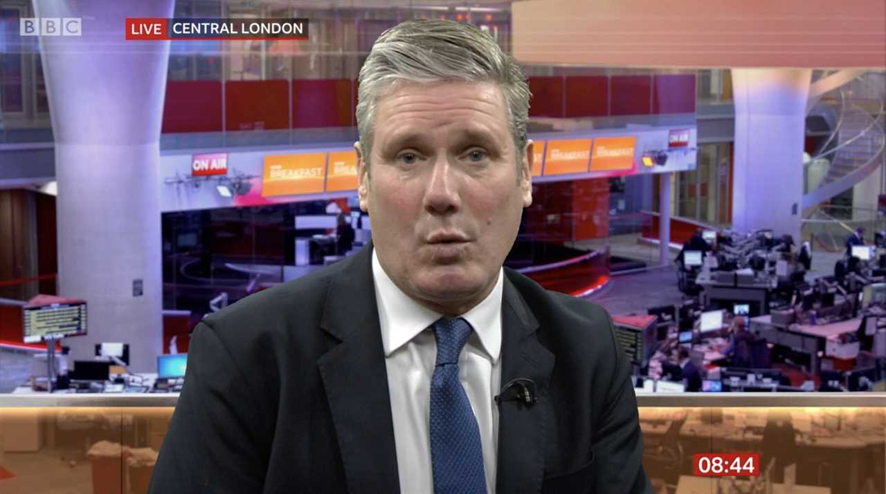 Flip-flopping Keir Starmer says he now backs HS2 – after originally campaigning against the high-speed rail link