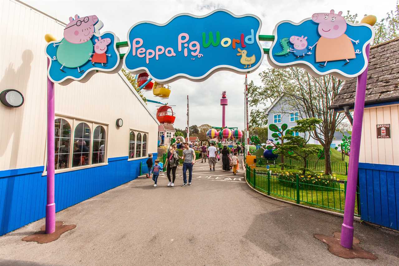 Peppa Pig World in Hampshire