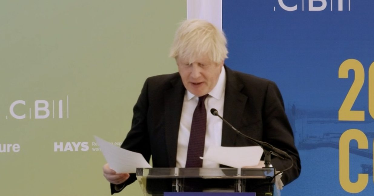 Boris Johnson battles Tory rebellion as rambling speech about Peppa Pig bombs and backlash over social care plans grew