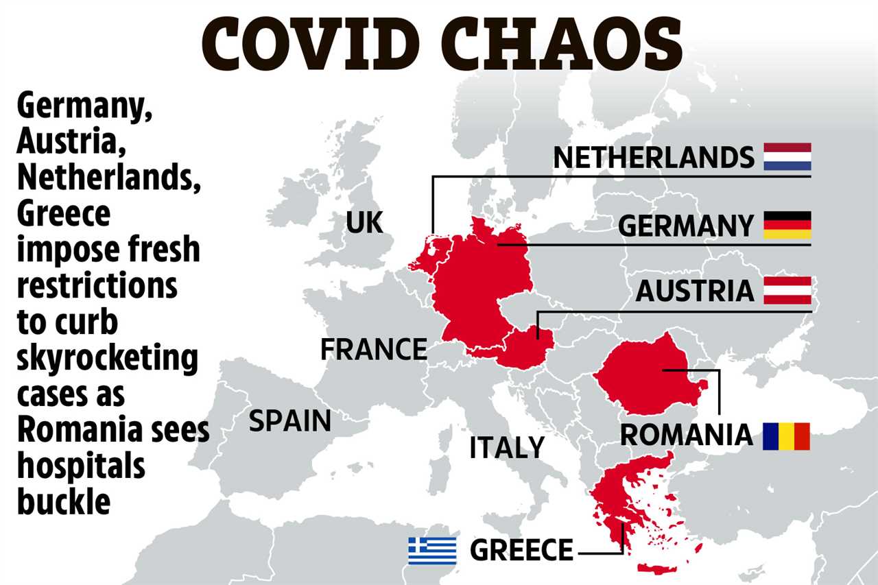 Covid horror sees bodies ‘pile up in overflowing hospitals and morgues’ as more countries plunge into lockdown