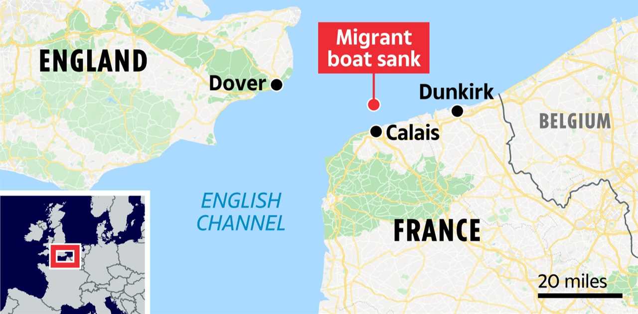 Moment French coastguard makes desperate mayday call during tragedy that saw 27 migrants died in Channel