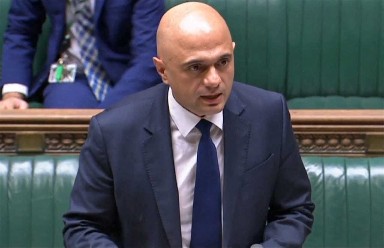 Sajid Javid to make major statement in Commons TODAY on new super-mutant Omicron variant