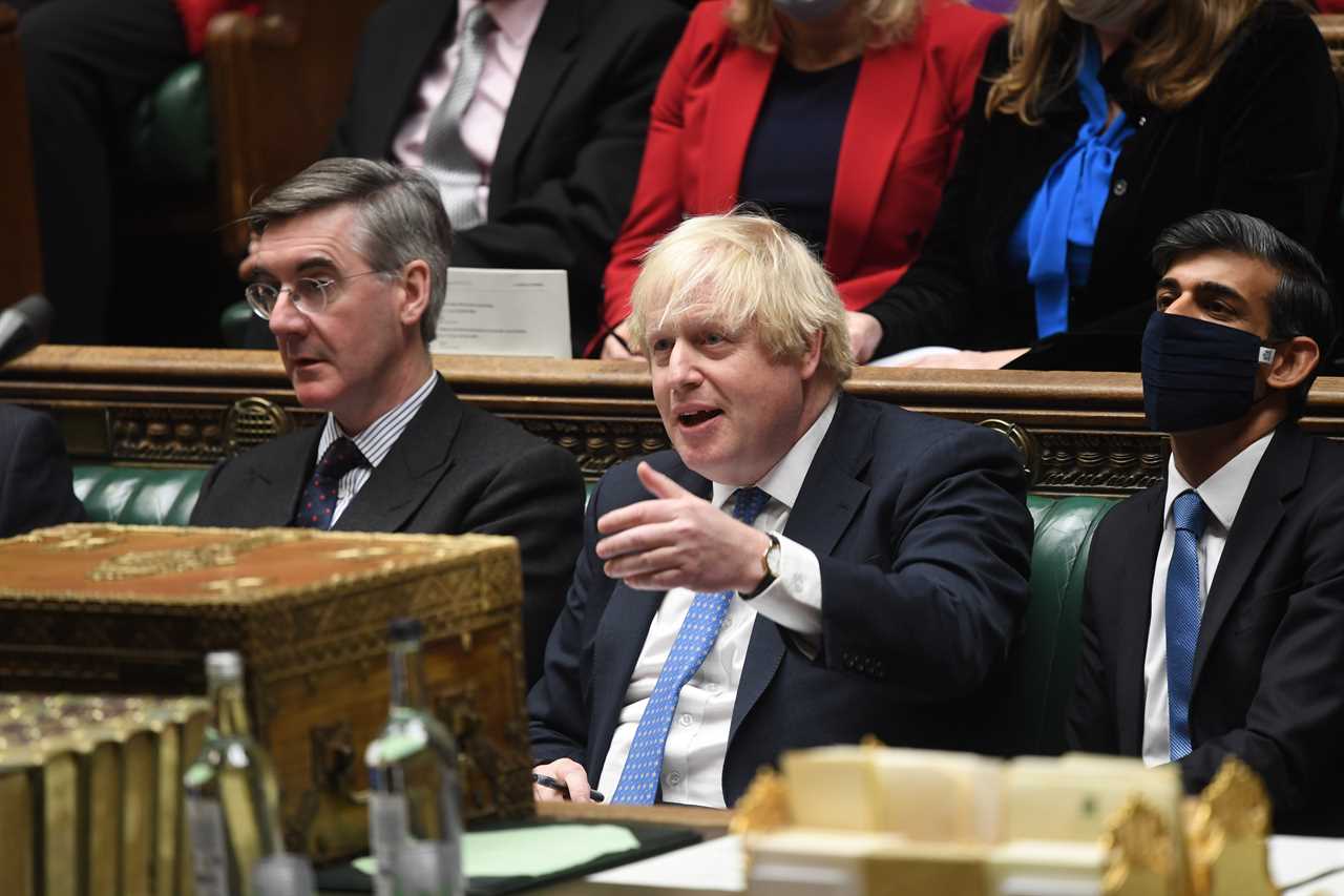 Boris Johnson slumps to second BOTTOM in Cabinet rankings after sleaze and small boat storms