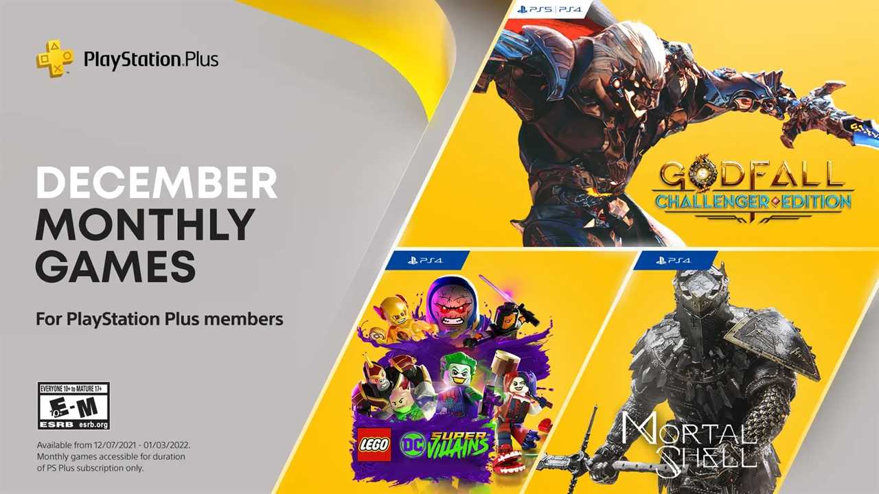 Download these FREE PS5 and PS4 games with the PS Plus December lineup