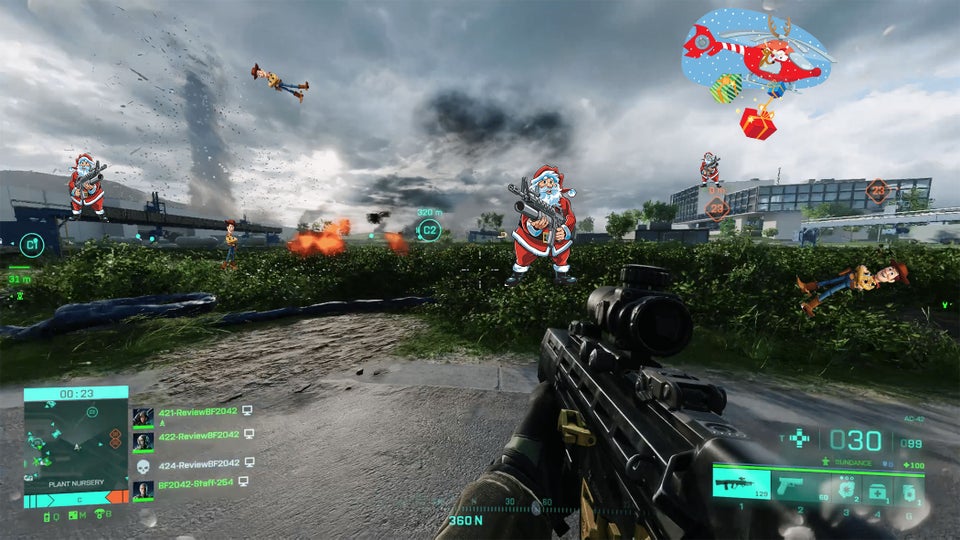 Battlefield players are FUMING over ‘goofy’ Fortnite inspired Christmas skins