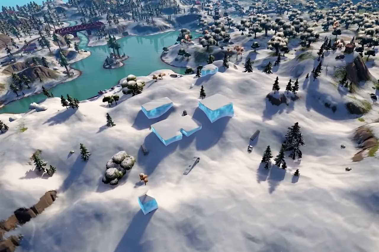 Fortnite Chapter 3 map: Players spot HIDDEN snowy secrets