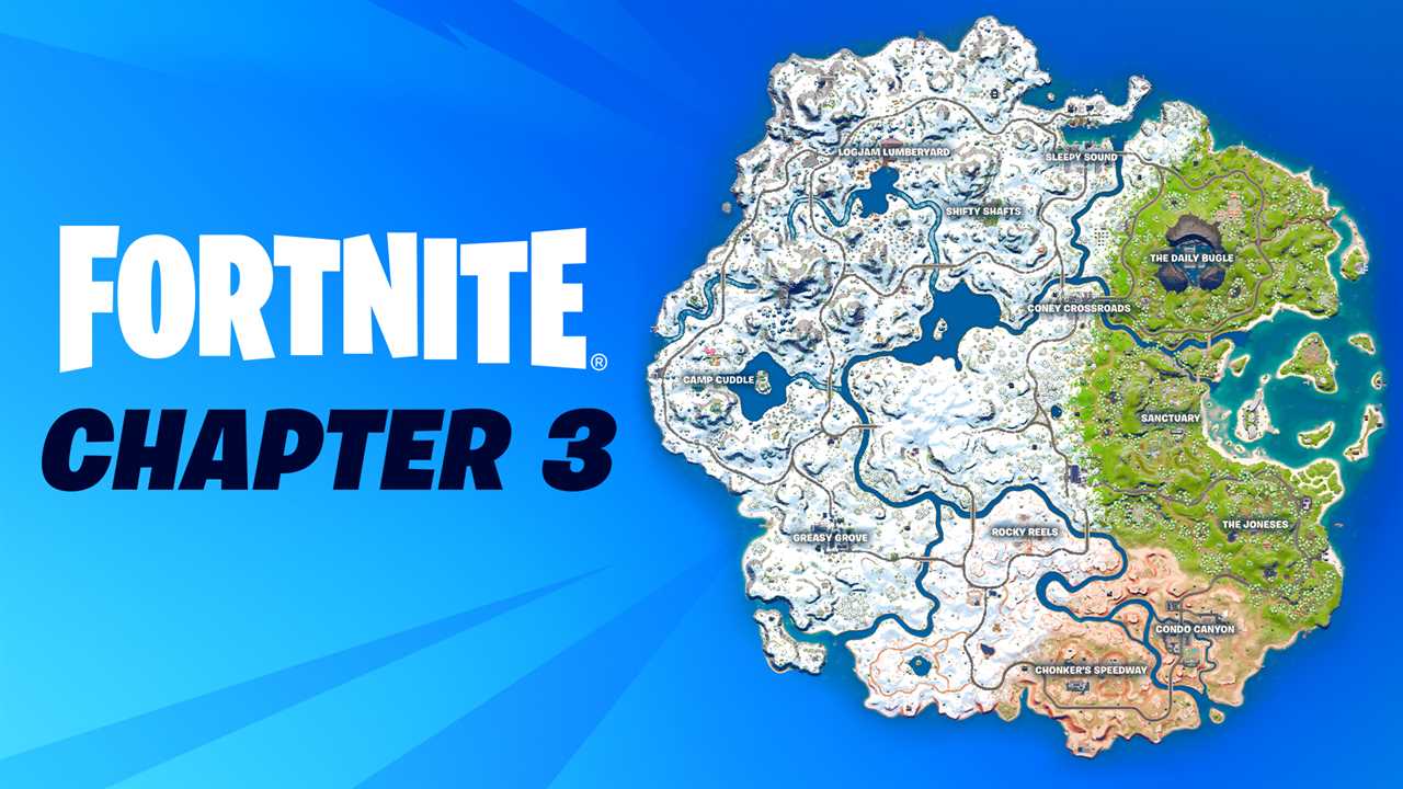 Fortnite Chapter 3 map: Players spot HIDDEN snowy secrets