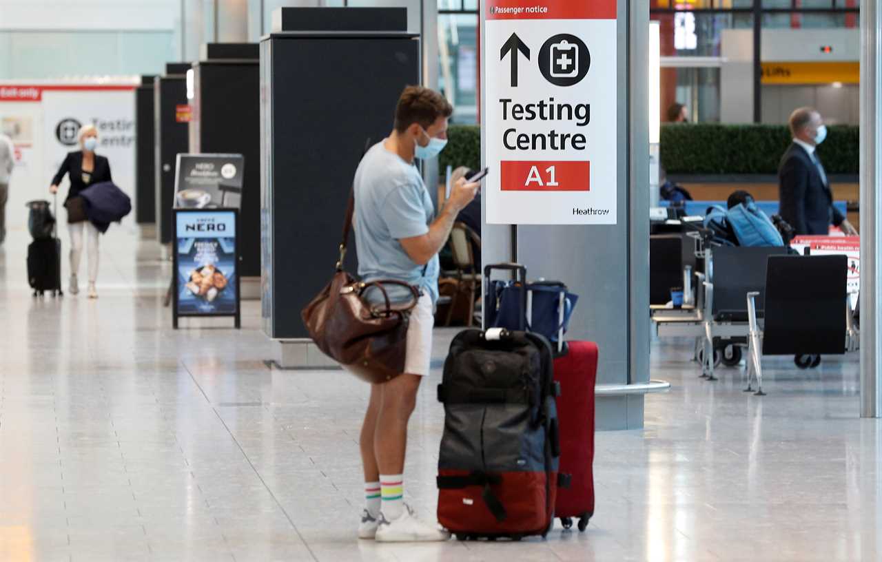 All the new travel rules in force TODAY – from Covid tests to the red list