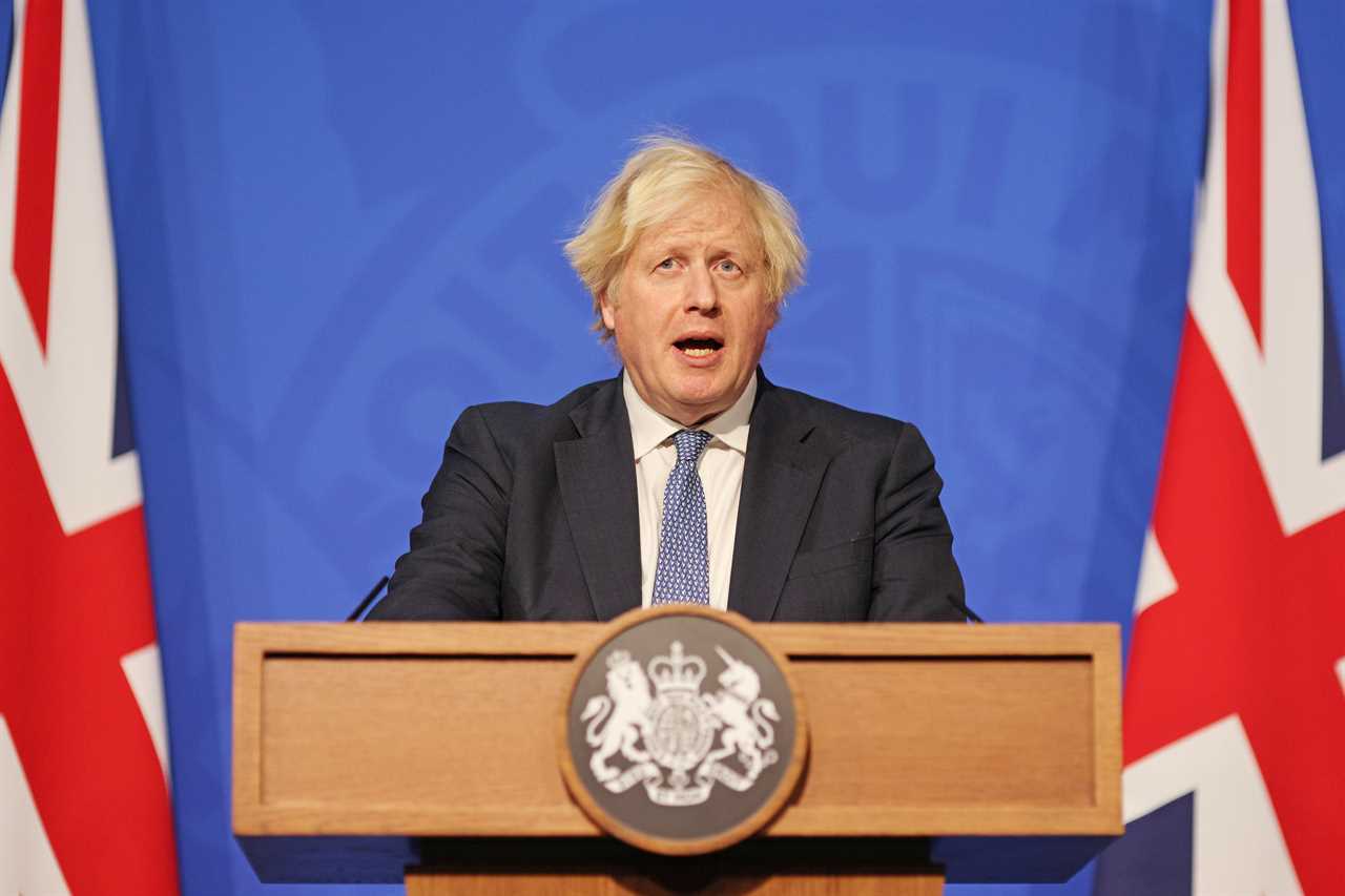 Boris Johnson says DON’T cancel Christmas parties as Plan B is ‘not a lockdown’