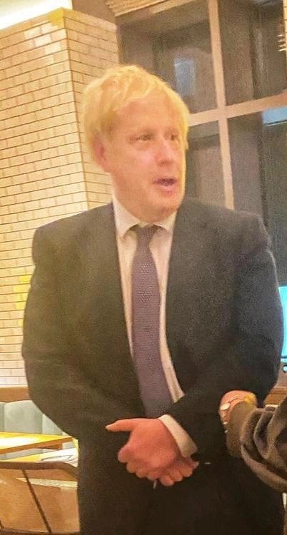 Boris Johnson accused of flouting THREE Covid lockdown rules in late-night dinner date with wife Carrie last year