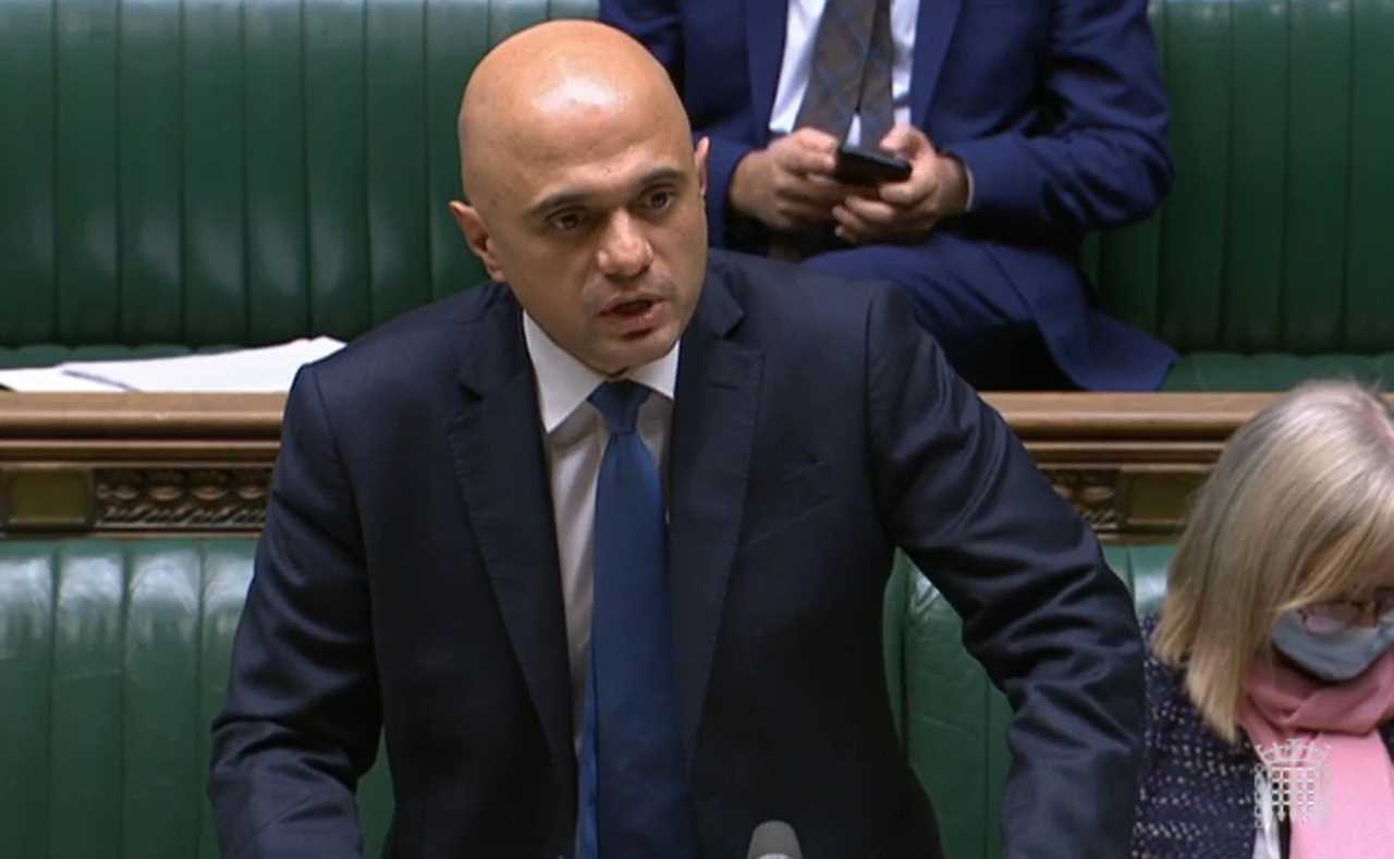 Ten Omicron patients in UK hospitals from 3,000 cases, Sajid Javid reveals as he urges Brits to get boosters