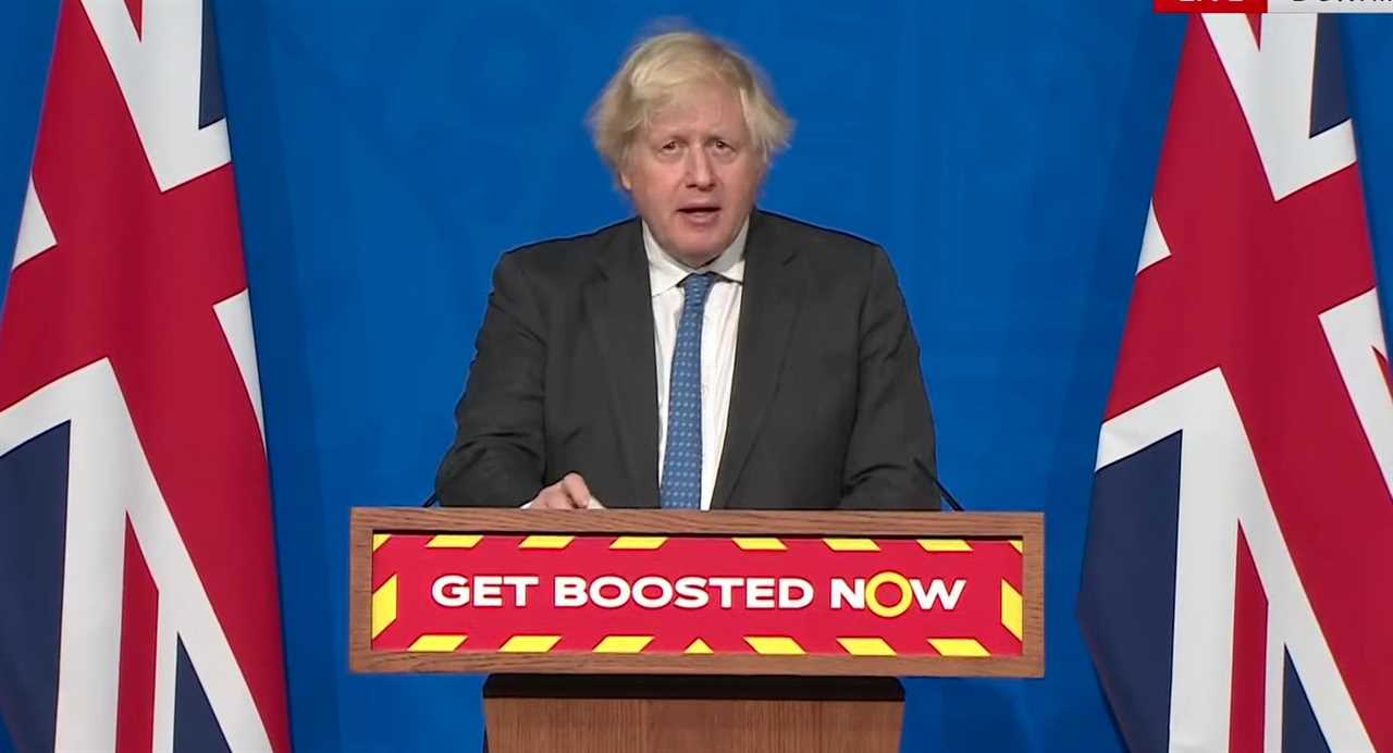 Boris Johnson begs Brits to get boosters to stop more restrictions as Omicron sees Covid infections hit record high