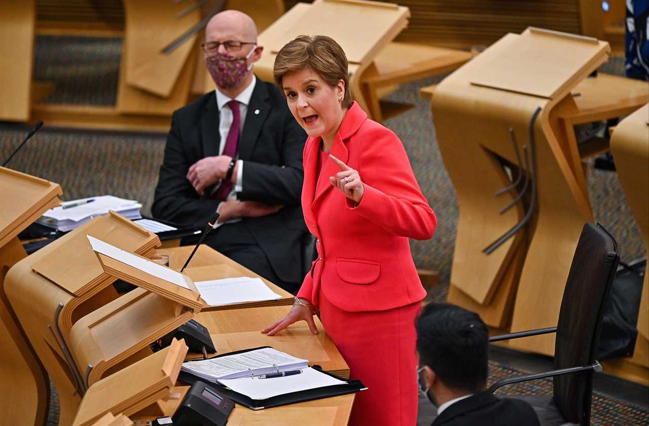 Nicola Sturgeon tells Scots to reduce all social contact and stay at home more – piling pressure on Boris Johnson