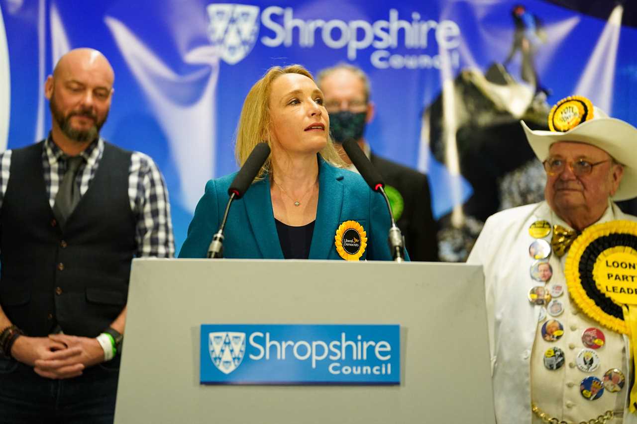 Lib Dem Helen Morgan wins North Shropshire