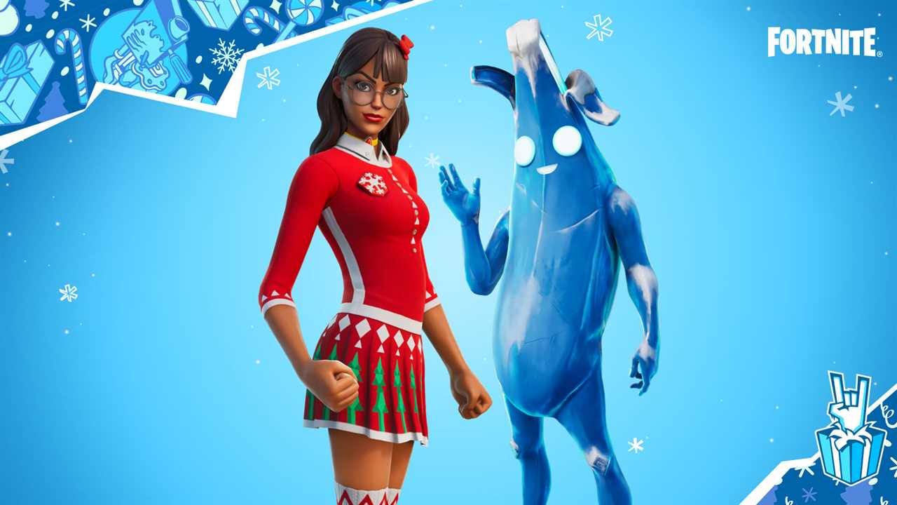 Fortnite holiday event introduces Tom Holland and frozen version of Peely the banana