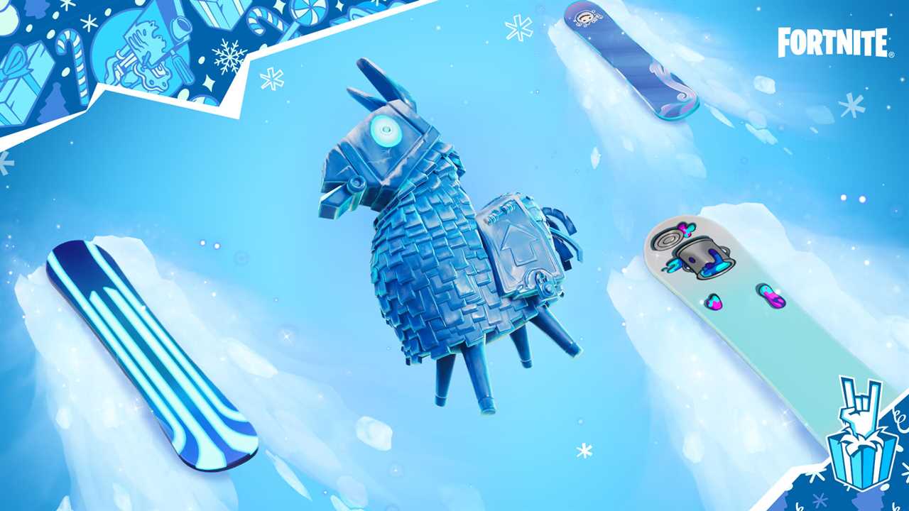 Fortnite holiday event introduces Tom Holland and frozen version of Peely the banana