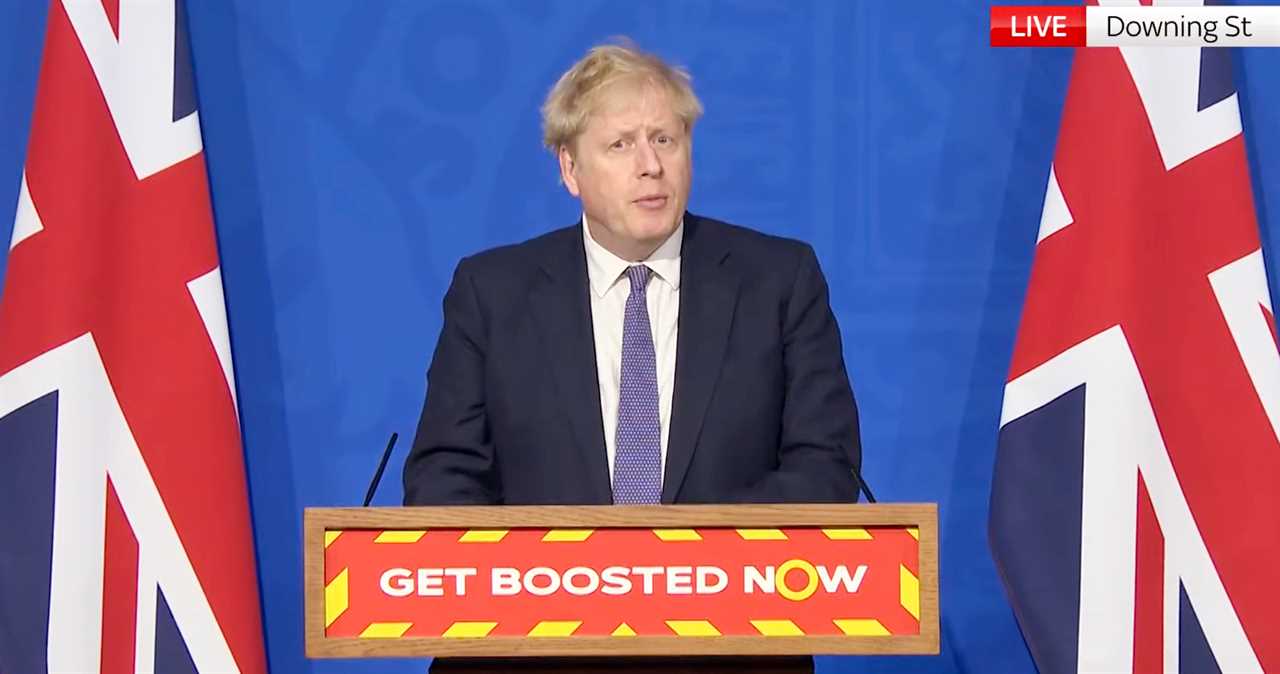 Boris Johnson said today he hoped Britain could be able to ride the storm without having to shut the nation down again