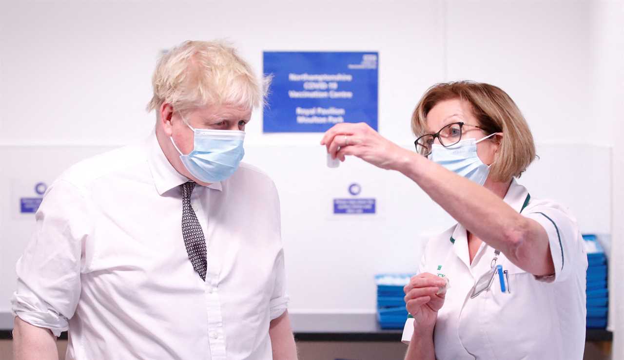 Boris Johnson blasts ‘mumbo jumbo’ anti-vaxxers spouting ‘nonsense’ as NHS under ‘huge pressure’