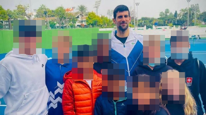 Mystery over how Novak Djokovic got into Spain before Oz trip as video shows him training in Marbella