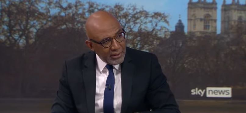 Sky host Trevor Phillips breaks down over death of daughter during lockdown as he grills MP over No10 party