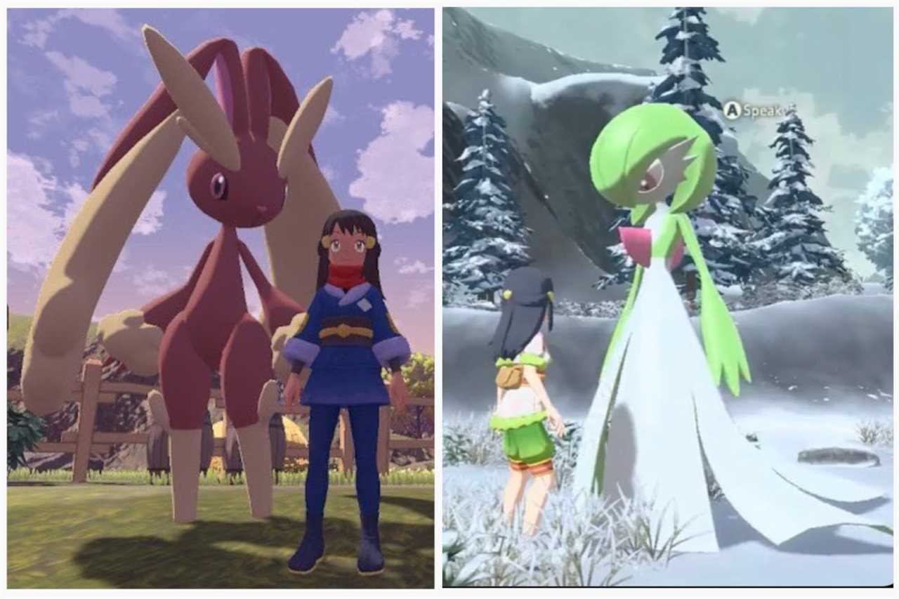 Pokemon Legends: Arceus fans are obsessed with giant ‘sexy’ Lopunny