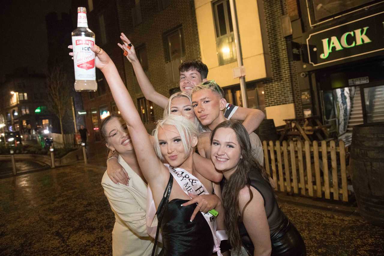 Revellers hit Welsh towns as nightclubs are finally reopened for first time since Christmas as Covid curbs are lifted