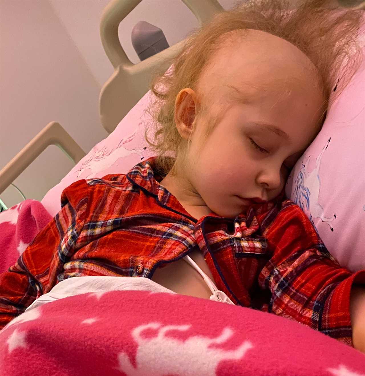 I was told my baby was just constipated for a year but now she’s fighting for her life