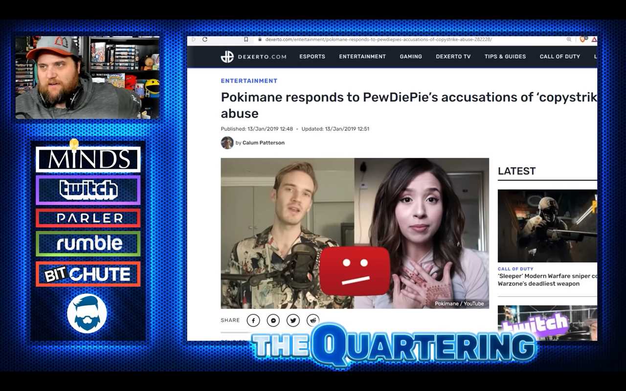Pokimane faces COURT action as YouTuber TheQuartering accuses her team of ‘bullying’