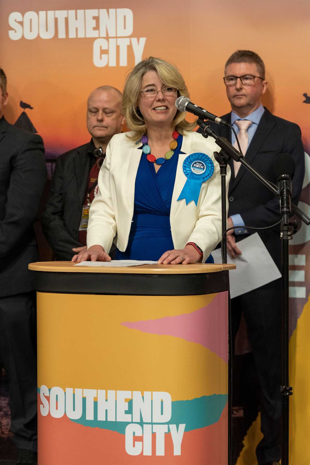 Anna Firth wins Southend West by-election months after Tory predecessor Sir David Amess was killed at surgery