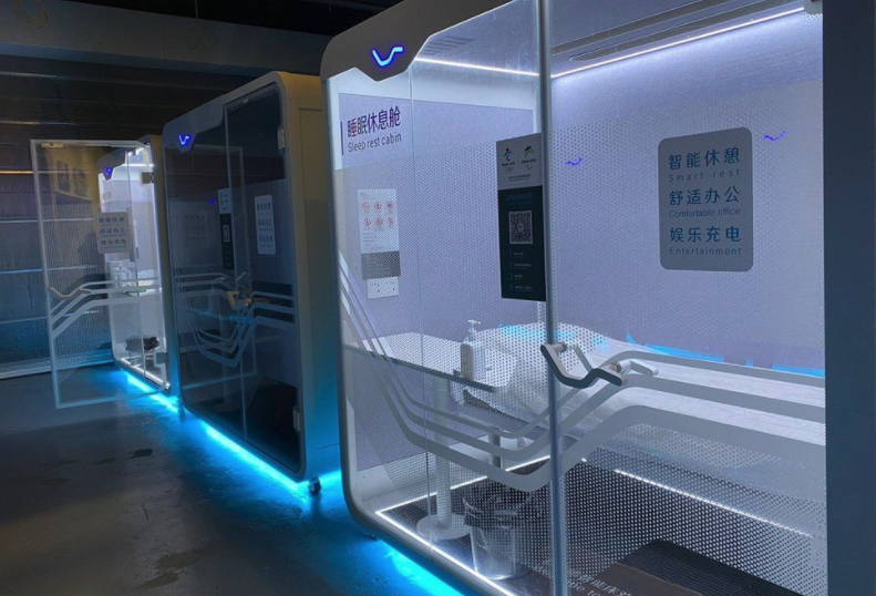 Winter Olympics village has pink robots serving food and stars can book Covid-friendly naps with disposable bed sheets