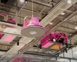 Winter Olympics village has pink robots serving food and stars can book Covid-friendly naps with disposable bed sheets