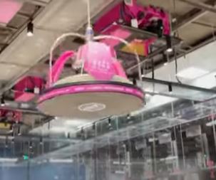 Winter Olympics village has pink robots serving food and stars can book Covid-friendly naps with disposable bed sheets