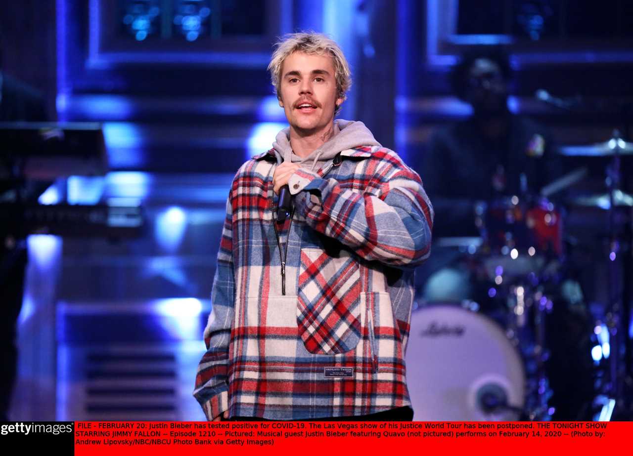 Why was Justin Bieber’s US tour postponed?