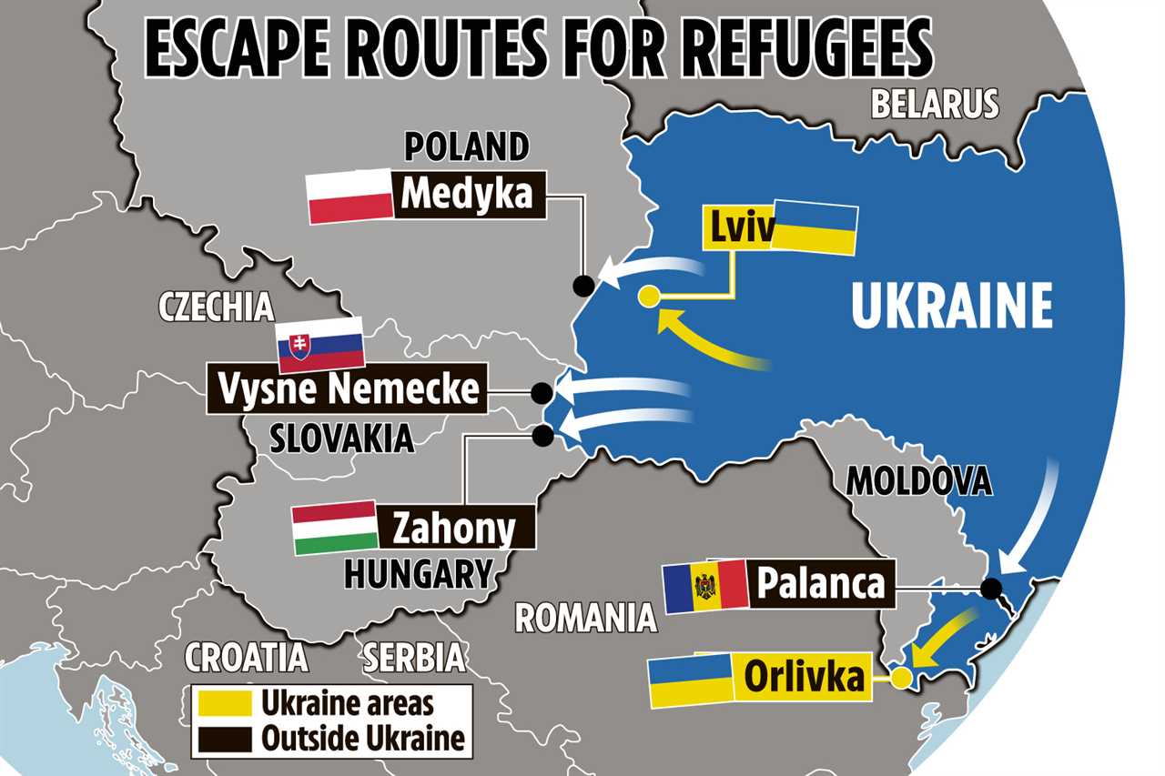 Ukrainians can seek sanctuary in Britain visa-free if they have family in UK