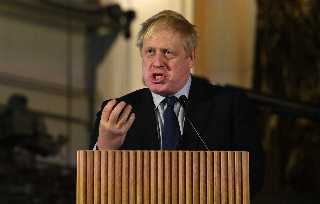 Boris Johnson blasts ‘barbaric’ Vladimir Putin of ‘killing children’ and declares war a fight between ‘good and evil’