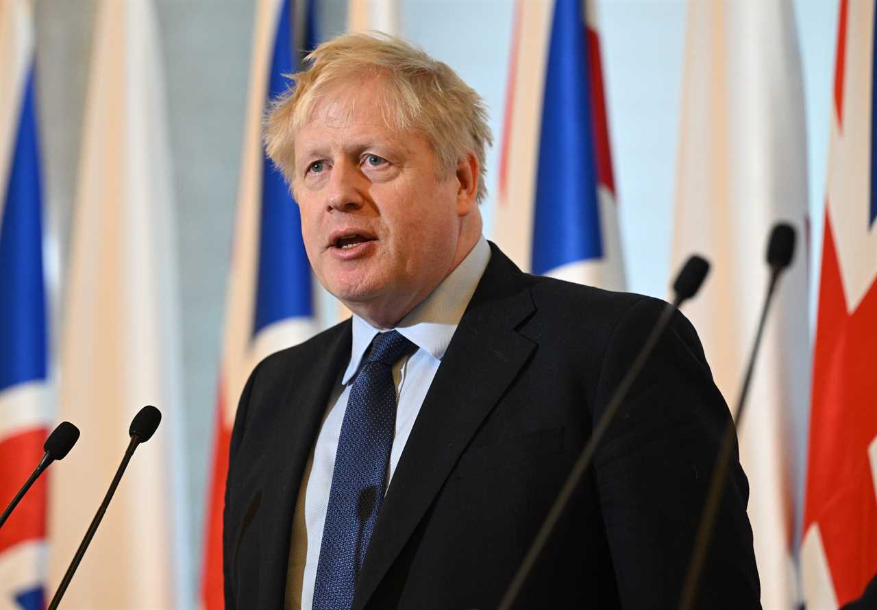 Boris Johnson blasts ‘barbaric’ Vladimir Putin of ‘killing children’ and declares war a fight between ‘good and evil’