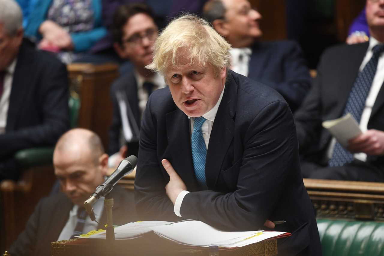 Boris Johnson to address Parliament TODAY over Ukraine crisis