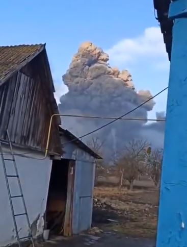 A devastating vacuum bomb reportedly used near Kharkiv