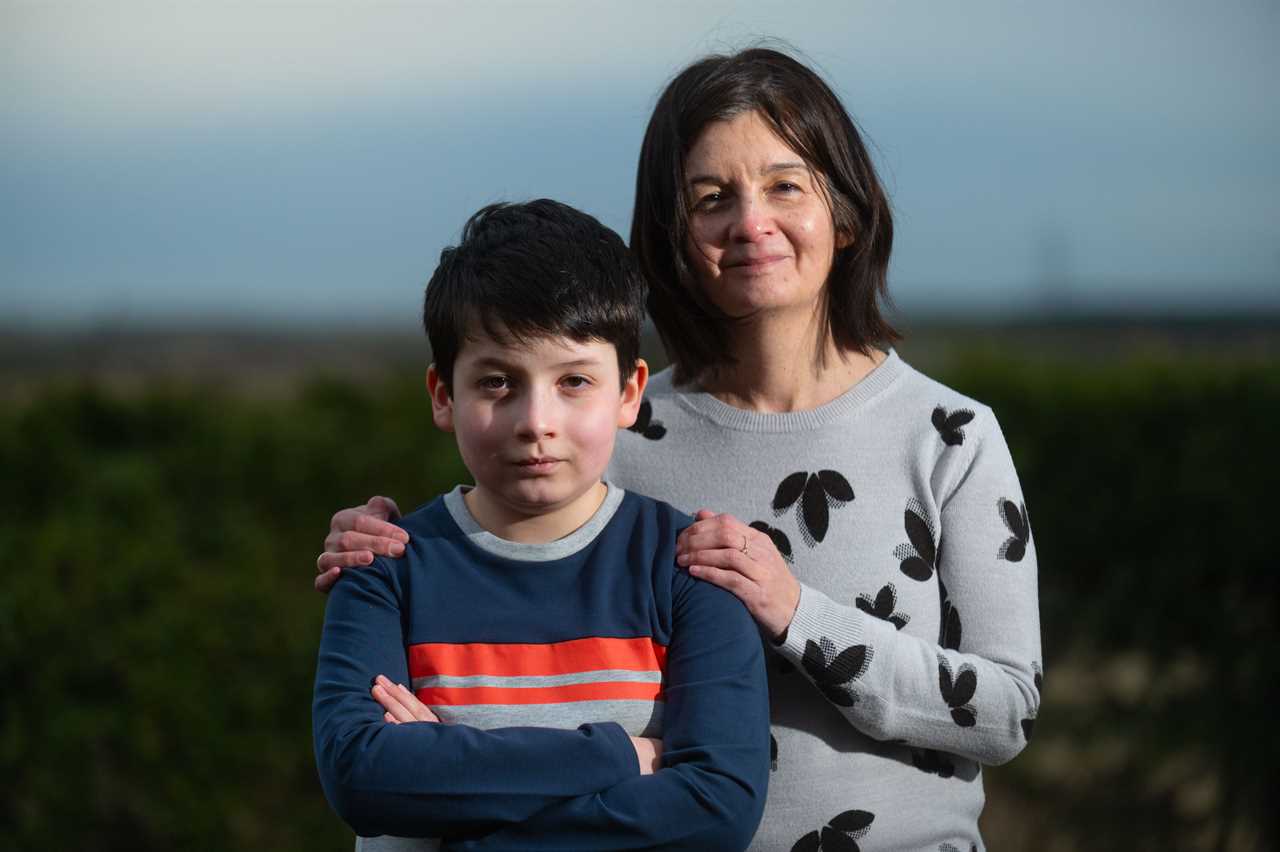 My healthy boy, 10, caught Covid and just had a headache – four weeks later he was fighting for life in hospital