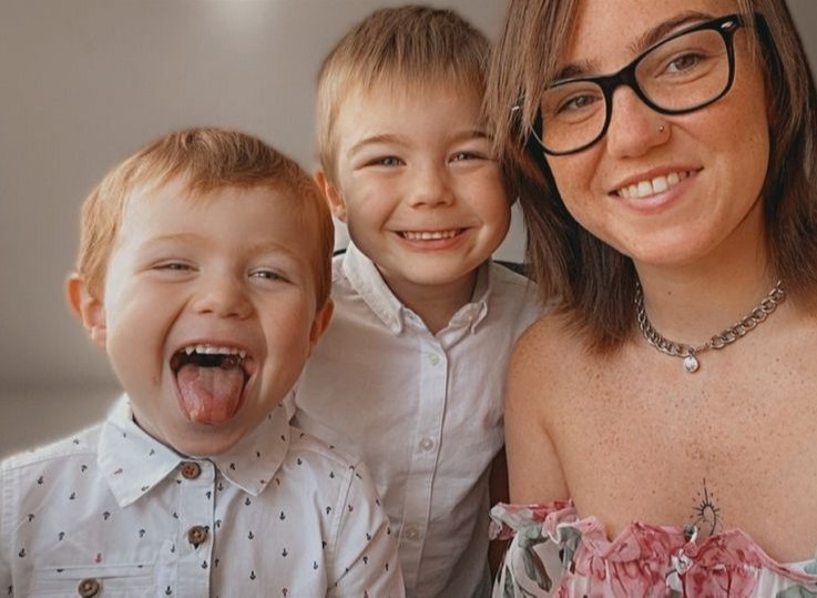 I thought my tiredness was down to running after my two young boys in lockdown – I had no idea it was a 12cm tumour