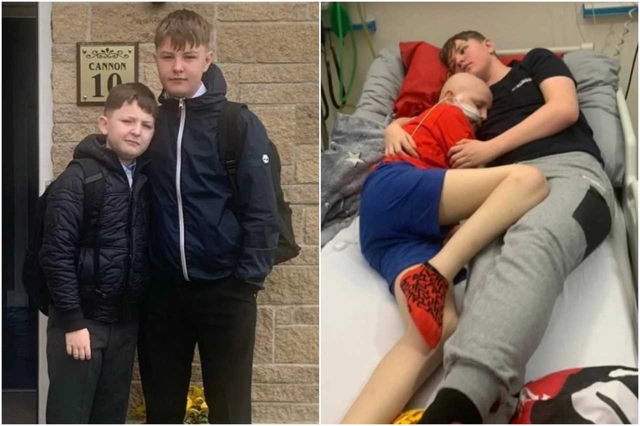 I thought my tiredness was down to running after my two young boys in lockdown – I had no idea it was a 12cm tumour
