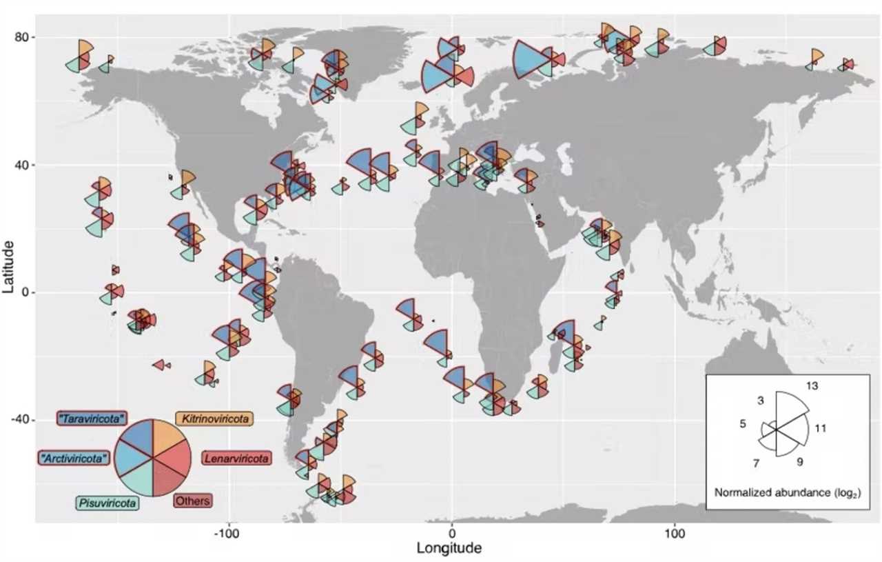 Horrifying map reveals 5,000 NEW viruses lurking under ocean ‘unknown to science’