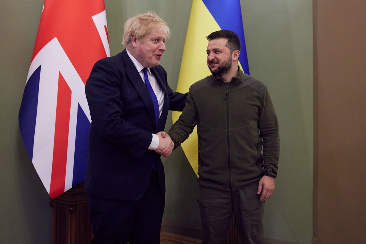 Ukraine names street in Boris Johnson’s honour after leading the charge with weapons and sanctions