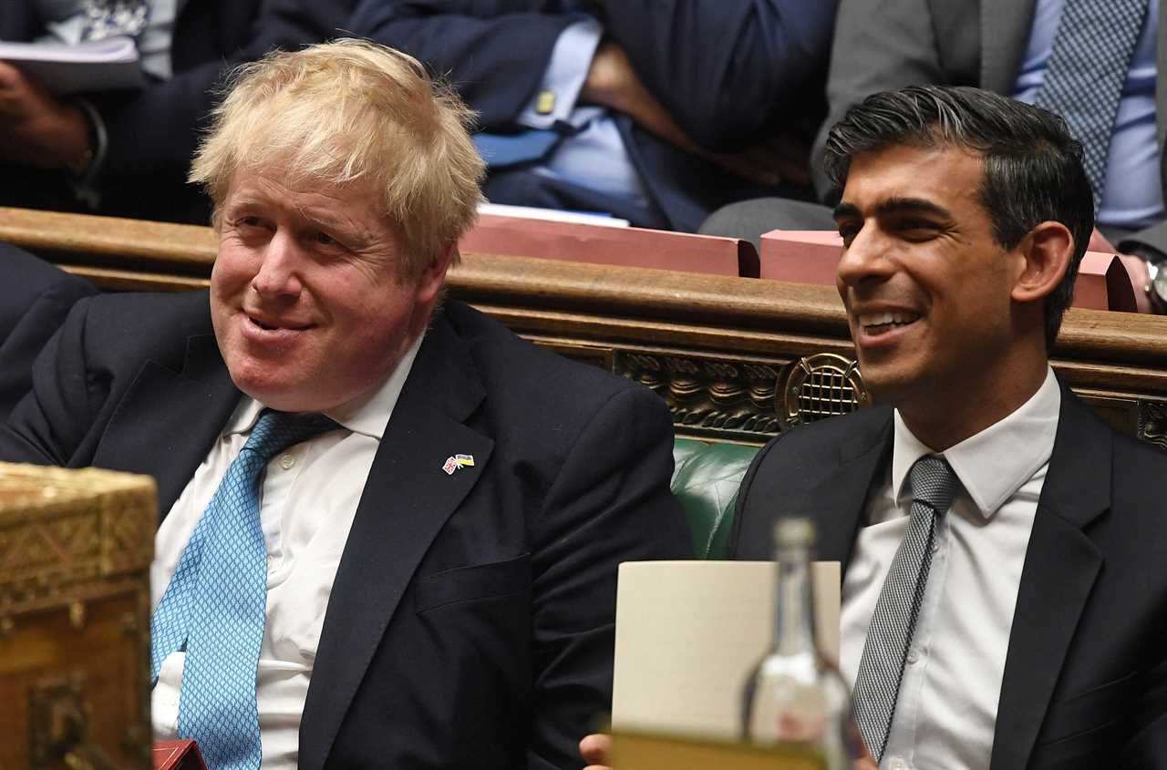 Bruised Rishi Sunak is safe in his job until at least the autumn, says Boris Johnson