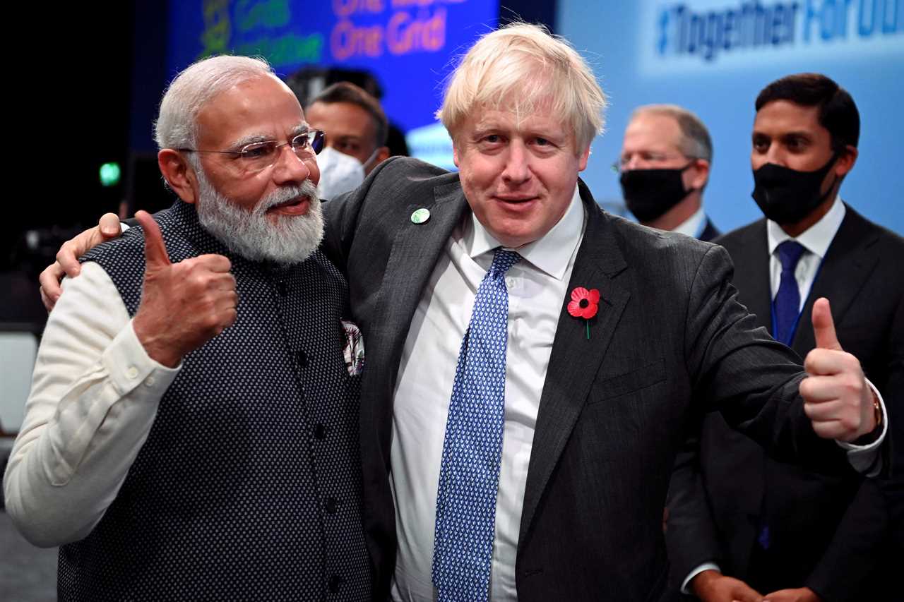 Boris Johnson says a Brexit free trade deal with India can be signed ‘by the autumn’