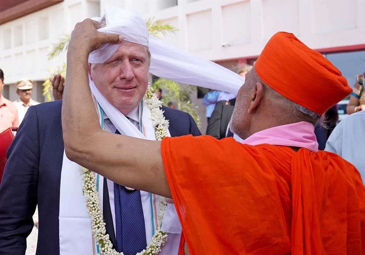 Boris Johnson says a Brexit free trade deal with India can be signed ‘by the autumn’