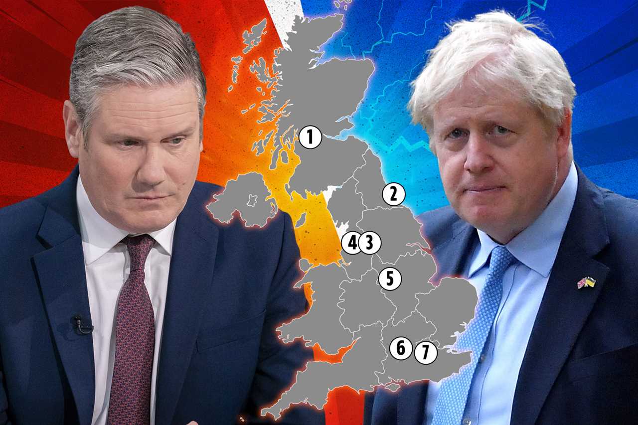 Local elections 2022: Boris Johnson and Keir Starmer hold their breath as they wait for crucial Red Wall results