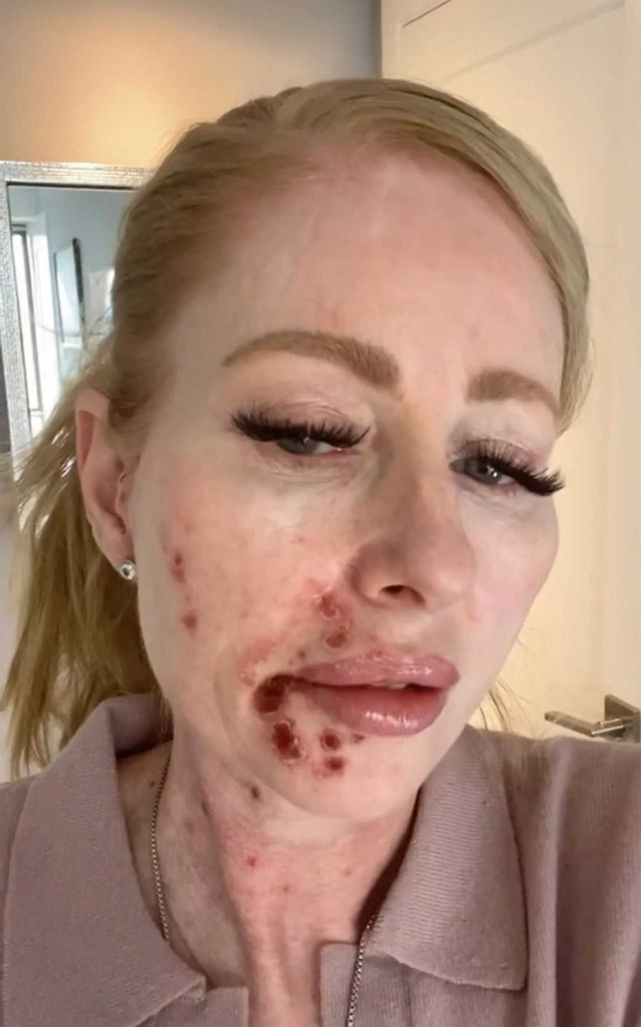 I thought I had eczema on my face but the truth was much worse – I look like an acid attack victim