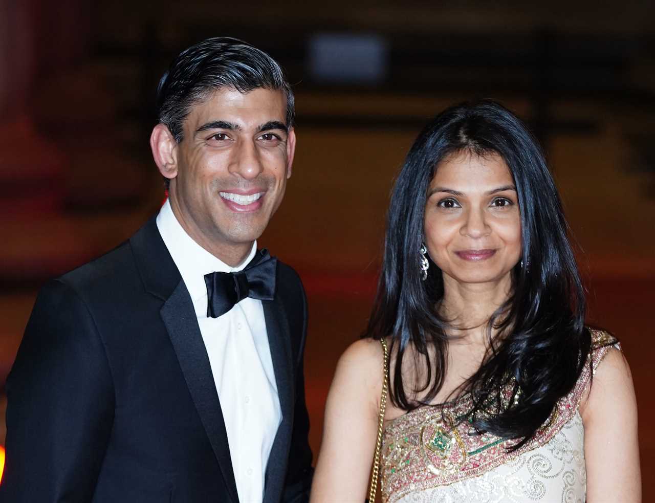 Rishi Sunak and wife Akshata Murty make Sunday Times Rich list with their £700m fortune